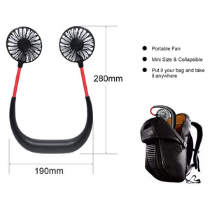 Hand Free Neck Fans